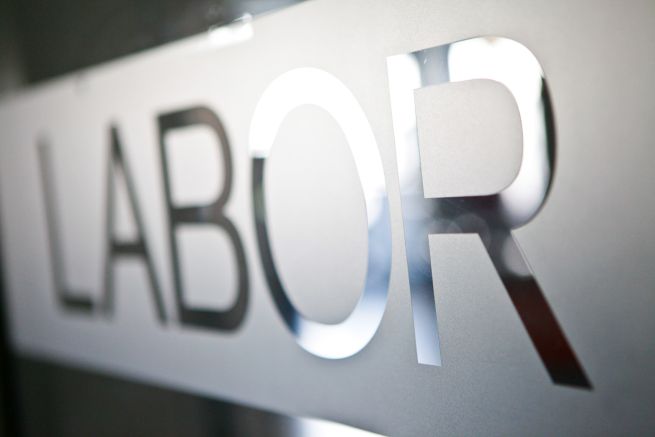 Labortür